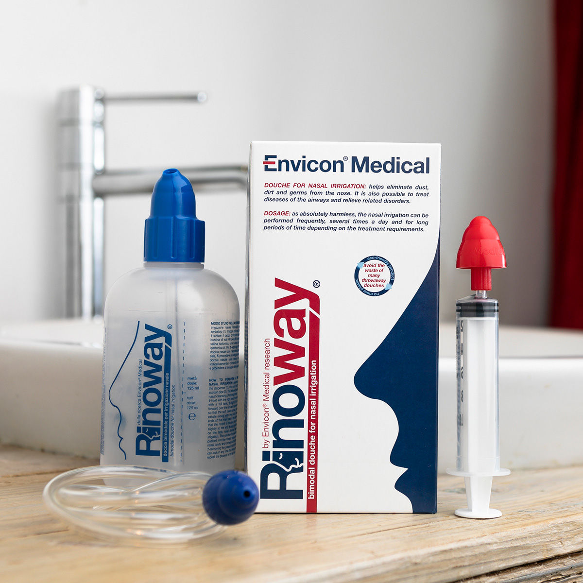 Doccia per Lavaggio Nasale Rinoway® - Envicon Medical