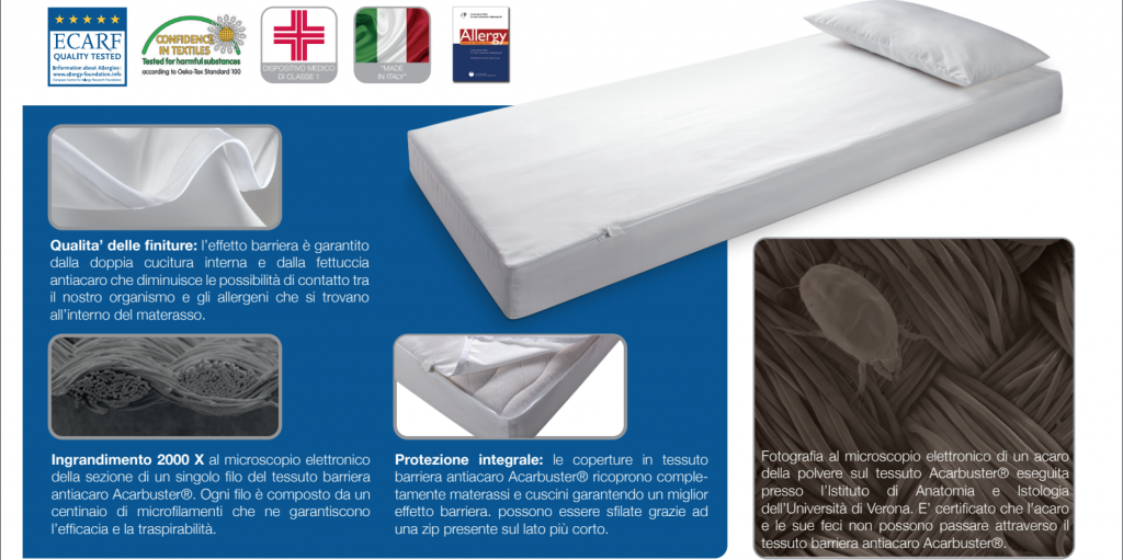 Coprimaterasso antiacaro Envicon